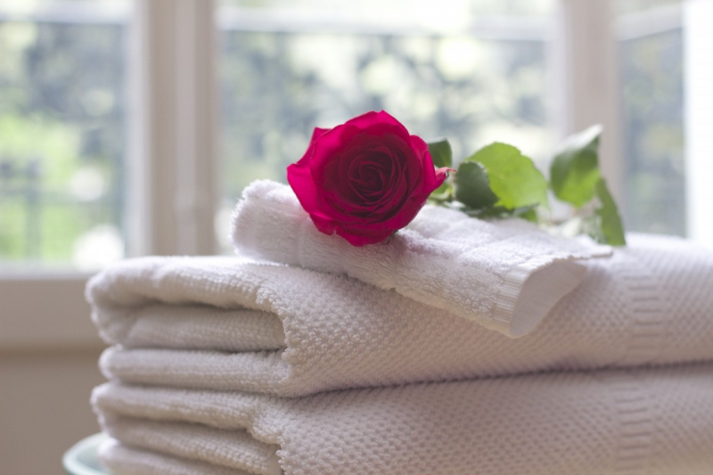 chambre-hote-FLAYOSC-min_towel_rose_clean_care_salon_spa_white_bath-731641